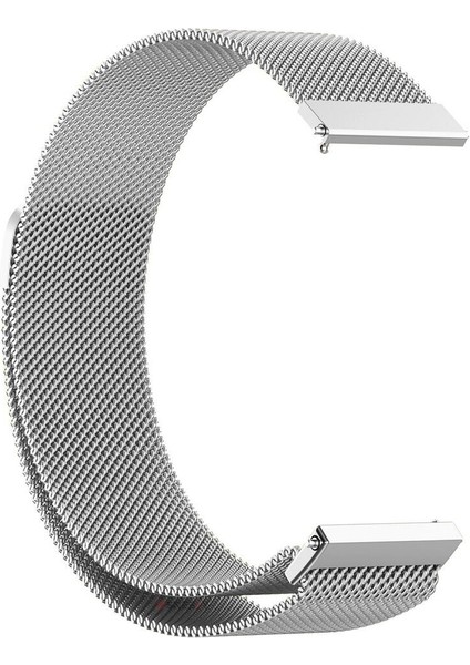 Galaxy Watch 6 / 5 / 4 Fe 40MM 44MM – Watch 6 Classic 43MM 47MM – Watch 5 Pro 45MM Uyumlu Manyetik Milanese Metal Hasır Kordon - Paslanmaz Çelik, Ayarlanabilir Manyetik Toka fırsatları