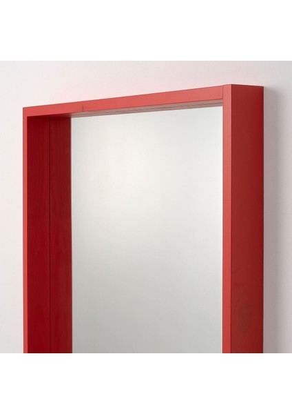 Duvar Aynası, Kırmızı, 75X75 cm fırsatları