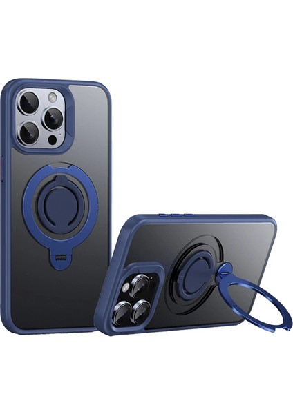 Depomix Joko Iphone 14 Pro Max Avatar 360 Dönen Magsafe Kapak - Lacivert