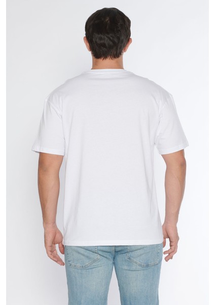 Erkek Bisiklet Yaka %100 Pamuk Oversize T-Shirt modelleri