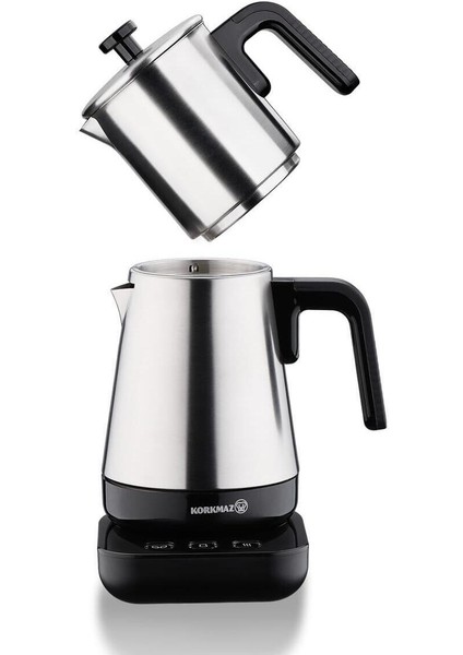 Gri Satin Elektrikli Çaydanlık, Şık ve Kullanışlı Tasarım fiyatları