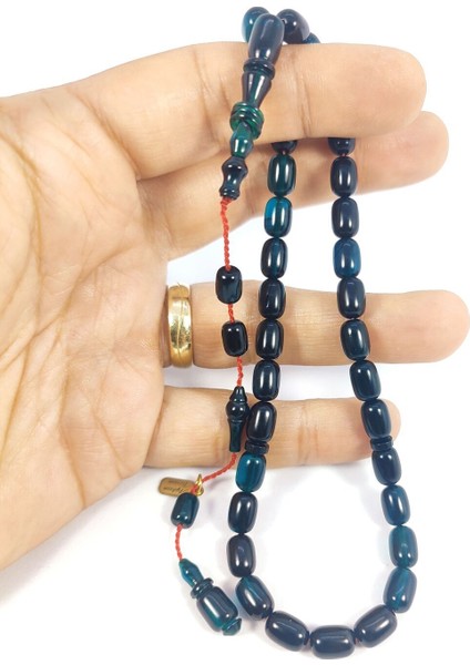 Ayhan Turan Usta Eseri Halkalı Imame 0.6 Delim Tam El Boy Sıkma Kehribar Sertifikalı 8491 fırsatları