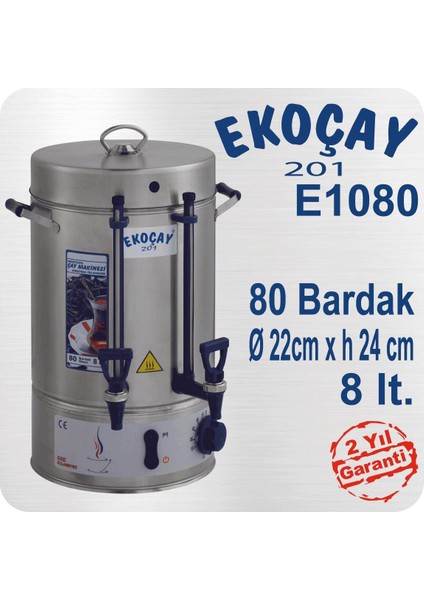 Gri 8 Litrelik Makine, 80 Bardak Kapasitesiyle Güçlü ve Verimli Kullanım Sağlar fiyatları