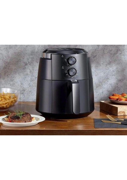 Yağsız Fritöz Siyah MF-TN35A2 Sağlıklı ve Pratik Kullanım