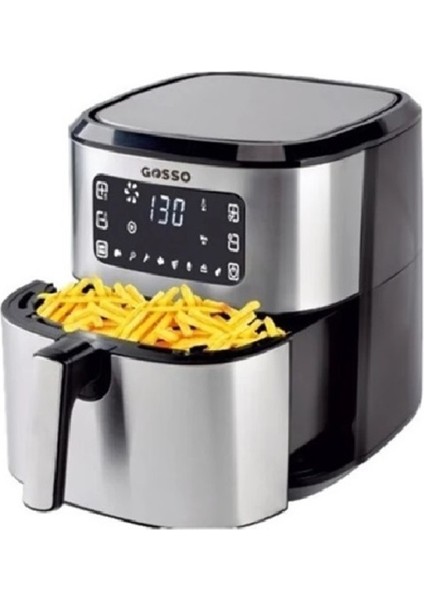 Siyah 4040 Xxl Hava Fritözü, Sağlıklı ve Pratik Pişirme Cihazı