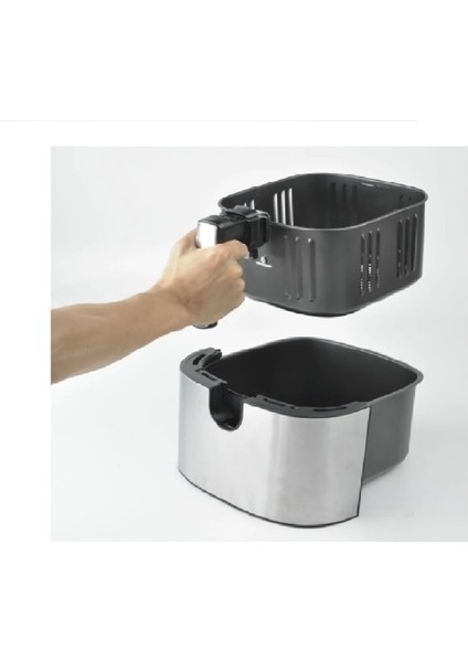 Siyah 4040 Xxl Hava Fritözü, Sağlıklı ve Pratik Pişirme Cihazı fiyatları