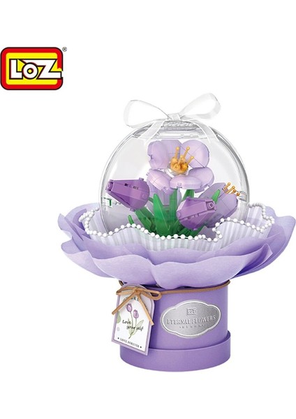 Nessiworld LZ1297 Loz Ledli Orkide Buketi Block Oyuncak 272 Parça