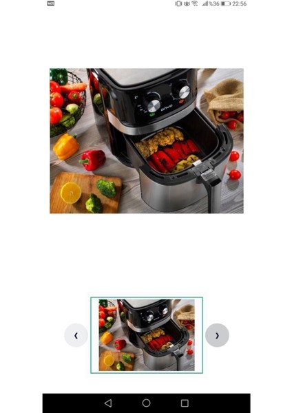 Yağsız Fritöz 6.5l Siyah, Sağlıklı ve Pratik Mutfak Aleti modelleri