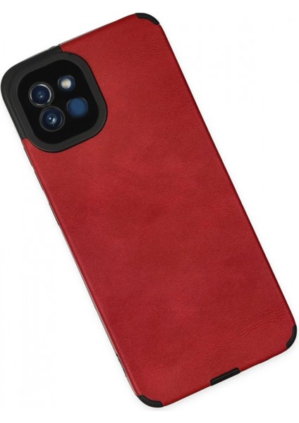 Samsung Galaxy A03 Kılıf Loop Deri Silikon - Kırmızı modelleri