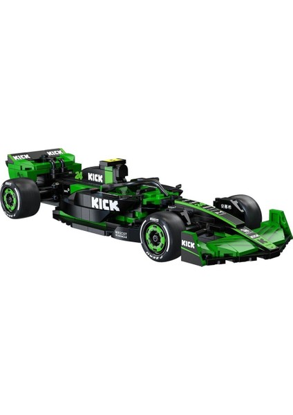 Nessiworld C55032W Cada Sauber F1 Formula Aracı 314 Parça Block Oyuncak
