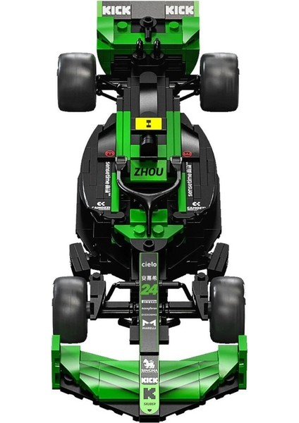 Nessiworld C55032W Cada Sauber F1 Formula Aracı 314 Parça Block Oyuncak fiyatları