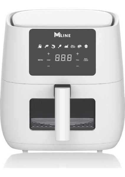 6l 1700W Dokunmatik Airfryer, Sağlıklı ve Pratik Yemek Pişirme Cihazı modelleri