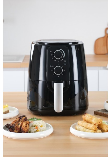 5.5l Air Fryer, Siyah, Sağlıklı ve Pratik Pişirme Cihazı fiyatları