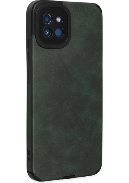 Samsung Galaxy A03 Kılıf Loop Deri Silikon - Yeşil fiyatları