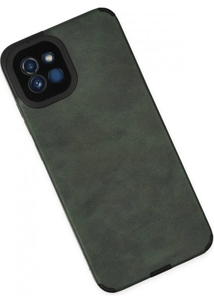 Samsung Galaxy A03 Kılıf Loop Deri Silikon - Yeşil modelleri