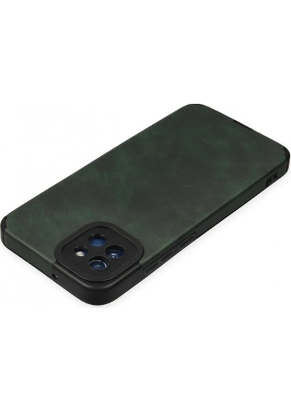 Samsung Galaxy A03 Kılıf Loop Deri Silikon - Yeşil fırsatları
