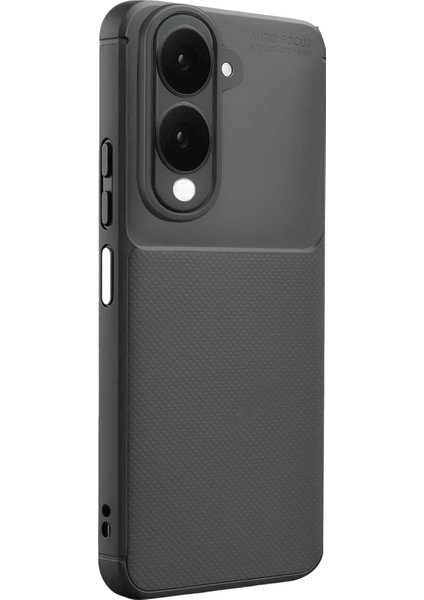 Depomix Newface Vivo Y29S Auto Focus Karbon Kapak - Gri modelleri