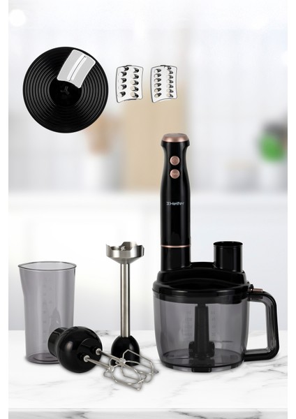 Şık Pembe Çok Fonksiyonlu Mutfak Robotu, Hızlı ve Kolay Hazırlık