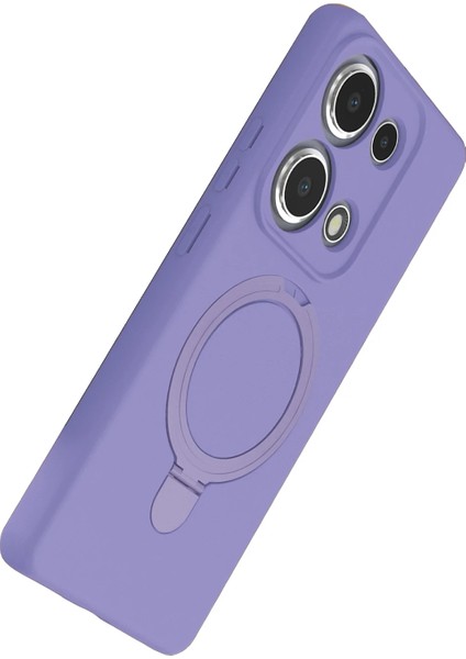 Depomix Newface Xiaomi Redmi Note 13 Pro 4g Regal Magsafe Standlı Kapak - Lila fırsatları