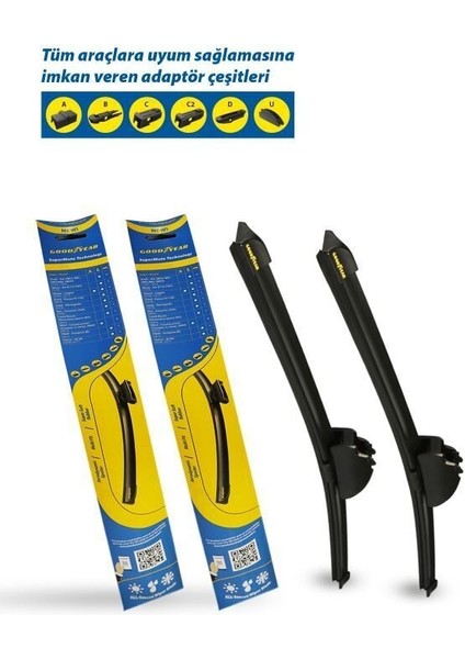 Bmw X2 F39 Ön Silecek Takımı (2018-2023) | Goodyear fiyatları