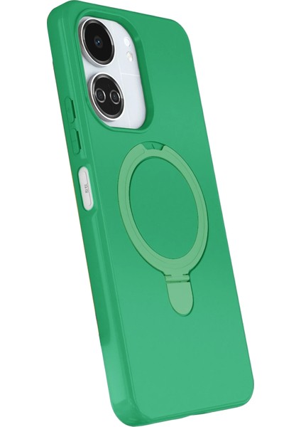 Depomix Newface Xiaomi Redmi 13C Regal Magsafe Standlı Kapak - Yeşil fiyatları