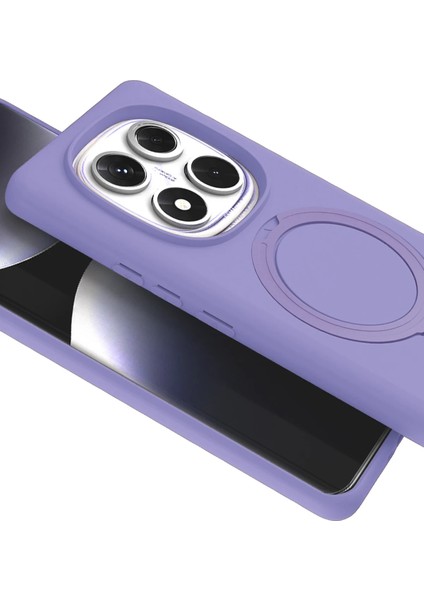 Depomix Newface Xiaomi Redmi Note 14 Pro 5g Regal Magsafe Standlı Kapak - Lila fiyatları