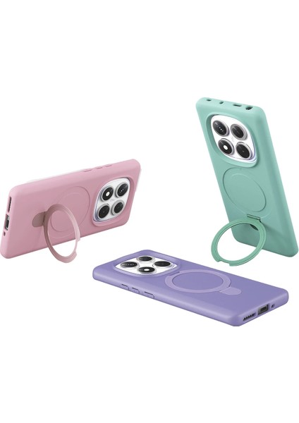 Depomix Newface Xiaomi Redmi Note 14 Pro 5g Regal Magsafe Standlı Kapak - Lila indirimleri