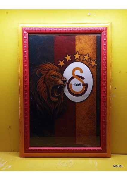 51X35CM Galatasaray Temalı Dekoratif Tablolar