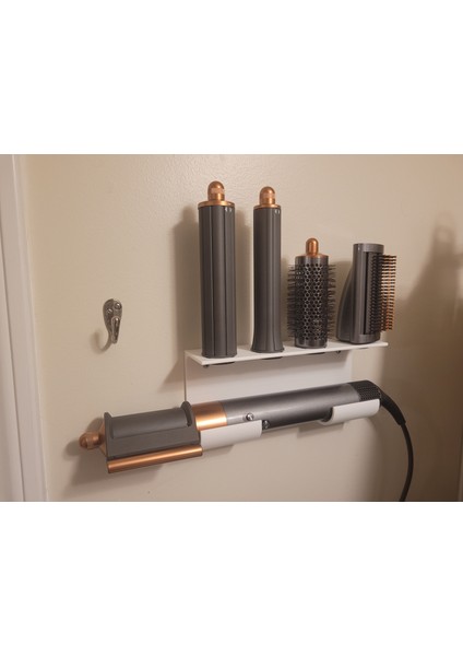Dy-son Air-wrap Uyumlu Duvar Organizeri – 4 Başlıklı- Dy-son Air-wrap Tutucu
