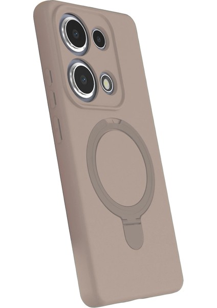 Depomix Newface Xiaomi Redmi Note 13 Pro 4g Regal Magsafe Standlı Kapak - Çöl Titanyum fiyatları