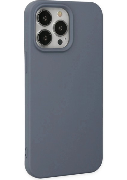 iPhone 14 Pro Kılıf Nano Içi Kadife Silikon - Gri fiyatları