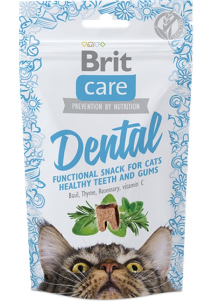 Zengezur Brit Care 50 gr x 12 Adet Sağlıklı Dişler ve Diş Etleri Için, Tahılsız, Fonksiyonel Kedi Ödülü