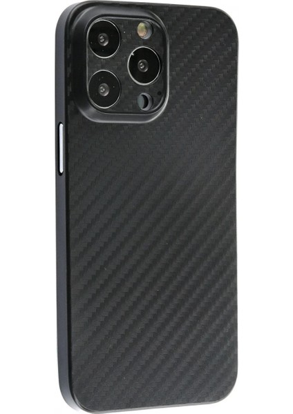 iPhone 13 Pro Kılıf Karbon Pp Silikon - Siyah modelleri