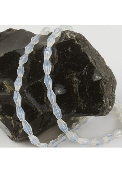 Depomix 4x8 mm Arpa Kesim Kristal Taş-Açık Mavi fiyatları