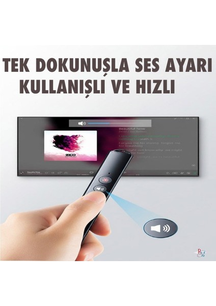 Akıllı Tahta Dokunmatik Yazım Kalemi Kablosuz Lazerli Fiber Uçlu Dijital Slayt Sunum Kumandası indirimleri