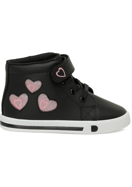 TONY.P5PR Siyah Kız Çocuk High Sneaker