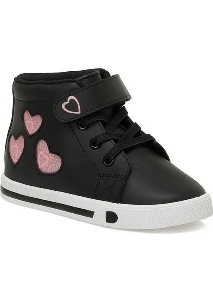 TONY.P5PR Siyah Kız Çocuk High Sneaker
