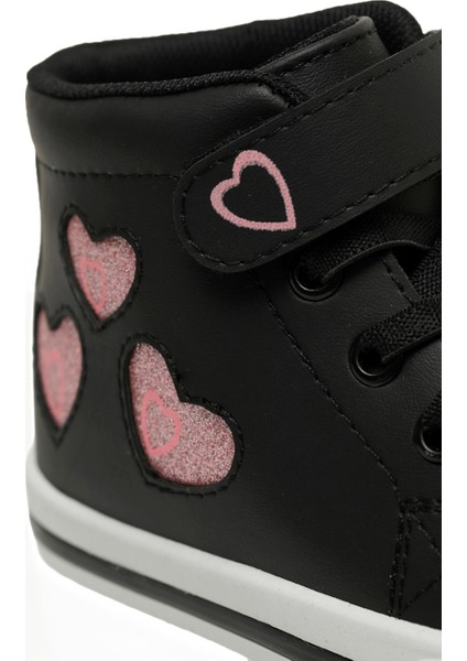 TONY.P5PR Siyah Kız Çocuk High Sneaker