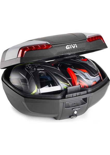 E46N2 Riviera Motosiklet Arka Çanta Kırmızı Reflektörlü fiyatları