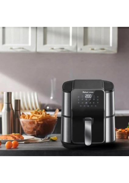 7 Litre Hava Fritözü, Sağlıklı ve Pratik Pişirme Cihazı fırsatları