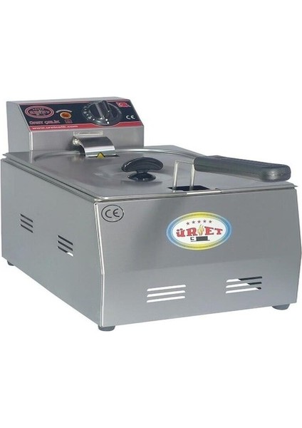 8 Litre Siyah Fritöz, Sağlıklı ve Hızlı Pişirme Için Ideal Seçenek