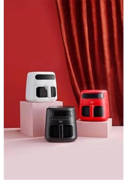 Çok Renkli Akıllı Hava Fritözü, Sağlıklı ve Pratik Pişirme Deneyimi indirimleri