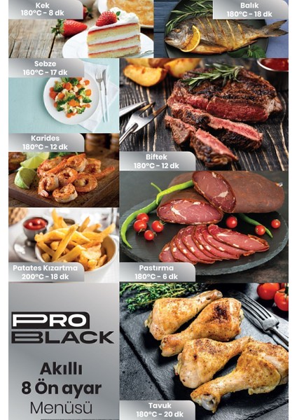 Siyah Sıcak Hava Fritezü, Pratik ve Hafif, Güçlü Performans indirimleri