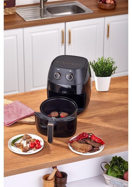 Yüksek Kapasiteli Yağsız Fritöz, Sağlıklı ve Pratik Pişirme Cihazı