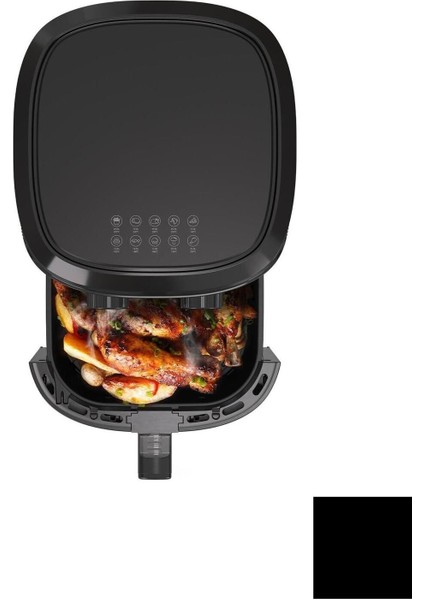 5.5 Lt Yağsız Fritöz, Hızlı ve Sağlıklı Pişirme, Siyah modelleri