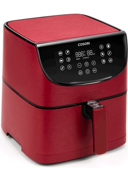 Kırmızı 5.8 Lt 1700W Dokunmatik Yağsız Hava Fritözü modelleri