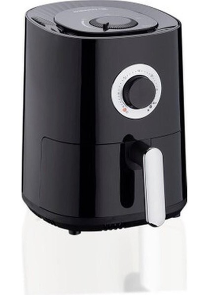 Küçük Boy Airfryer, Siyah, 1 Litre, A889, Sağlıklı ve Pratik Pişirme Cihazı