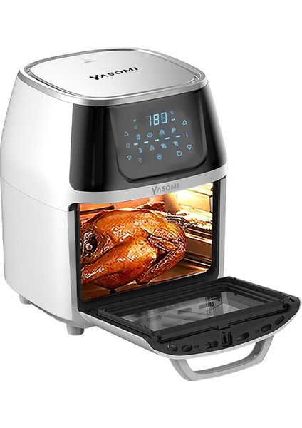 1500W 8l Airfryer Fritöz Beyaz, Sağlıklı ve Hızlı Pişirme Için Mükemmel Seçenek modelleri