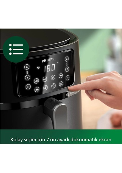 5000 Serisi Xxl Bağlantılı Fritöz Siyah, Sağlıklı ve Hızlı Pişirme Keyfi modelleri