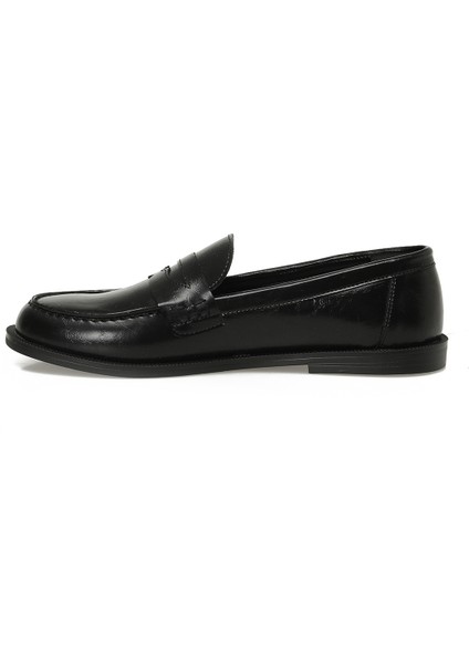 25K-2021 5pr Siyah Kadın Loafer